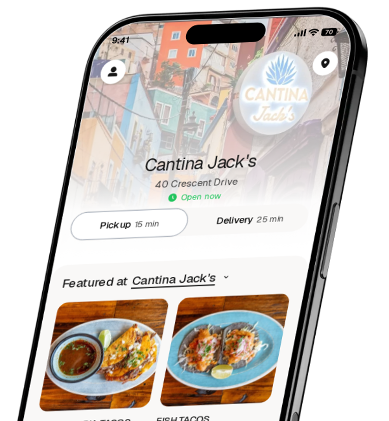 Cantina Jack's app preview