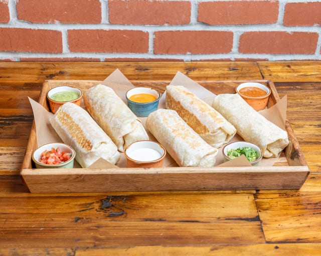 SHRIMP BURRITO.