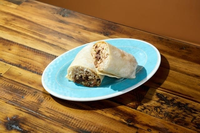 ROASTED LAMB BURRITO.