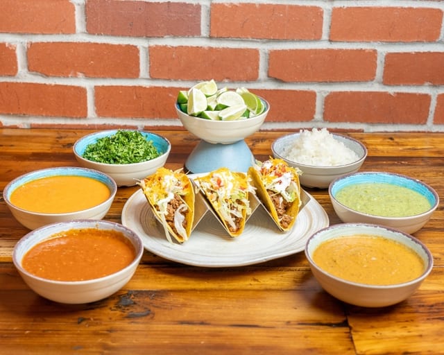 LOLLIE'S GROUND BEEF TACOS.