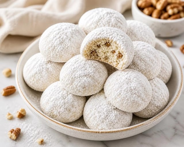 Mexican Wedding Cookies.